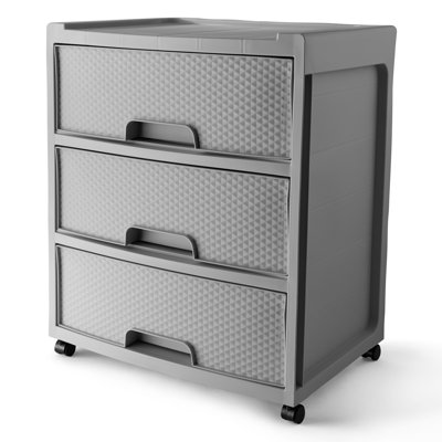 3 Drawer Storage Drawer