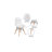 Averna Modern Side Chair with Wood Legs-736140401