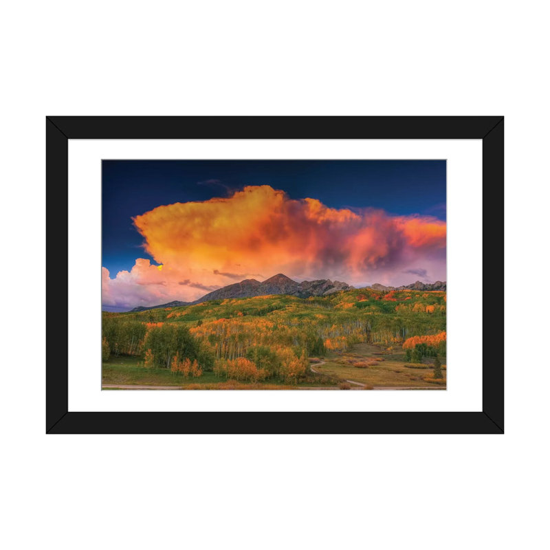 « stormy rapture » par bill sherrell, reproduction d’impression sur toile tendue, H 16 po x l 24 po x P 1 po, Blanc