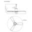 42'' Quiet 3-Blade DC Ceiling Fan with Remote Control and Light Kit, Dimmable 3-CCT LED, 6-Speed for Indoor&Outdoor (Brown)