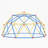 DANLONG 120'' W Metal Climbing Dome