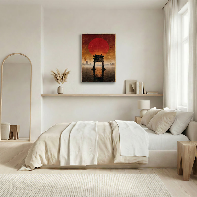 Ensemble de 1 tableau sur toile Sunset Gate, 30"H x 20"W, Wrapped Canvas
