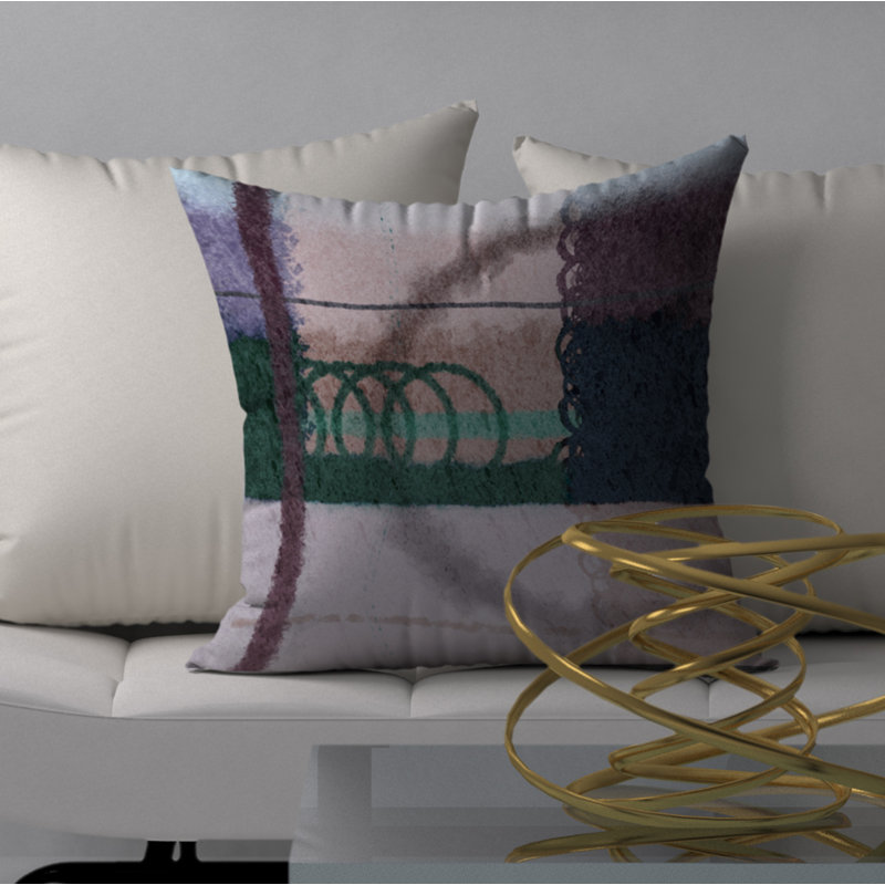 Housse de coussin carrée/insert, 24" X 24"