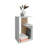 Side Table 25" H, 1 Shelf