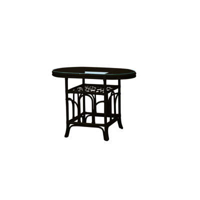 Arbor Oval Glass Dining Table