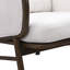Ensemble de 2 fauteuils d'appoint rembourrés