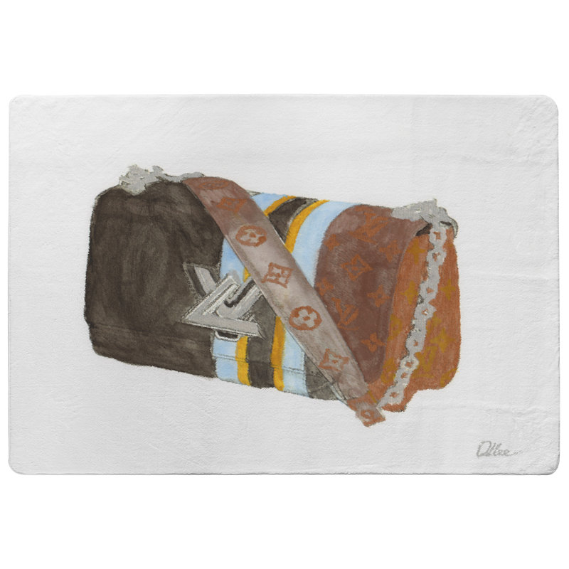 Lexington Shag Area Rug, Rectangle 60 x 110cm