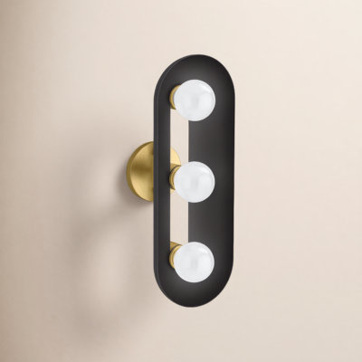 Jabot 3-Light Armed Sconce