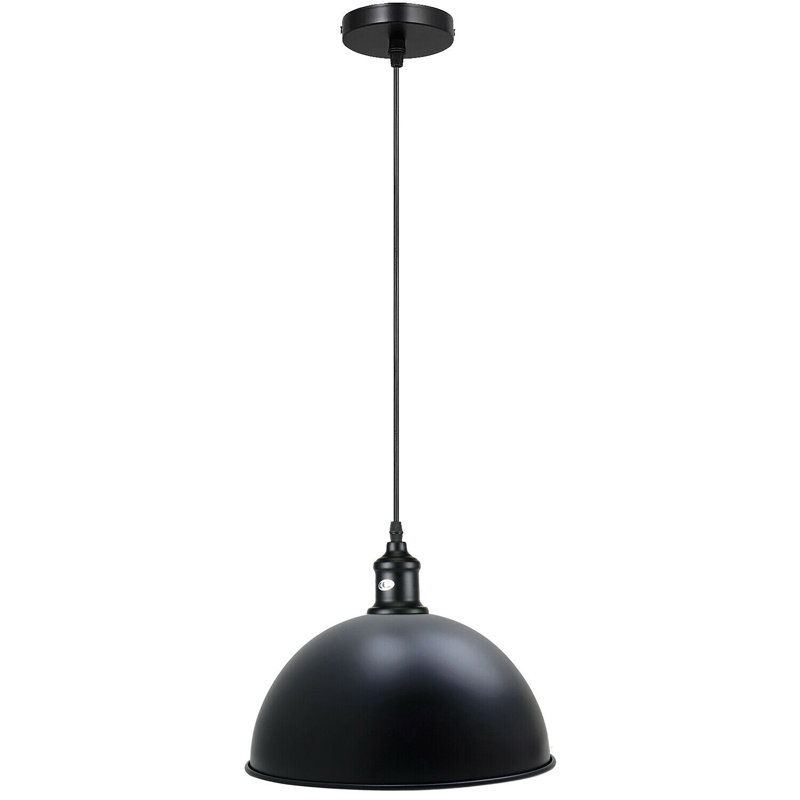 Summerland 1 - Light Dome Pendant, Black