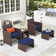 Rand 2 - Person Patio Conversation Sets with Cushions