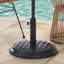 Base de parasol pour patio en acier 33 lb Sunjoy Universal