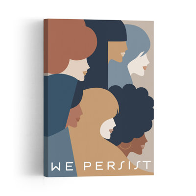 Femmes diverses persistantes - Affiche murale minimaliste et moderne