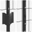 100cm H x 1000cm W Powder-Coated Steel Border Fencing
