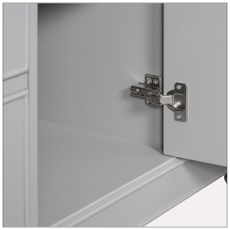 [Cabinet seulement] Meuble-lavabo de 36 po (lavabo non inclus), Gris