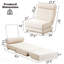 Canapé-lit simple, canapé-lit simple pliable avec coussin, canapé-lit pliable portable, fauteuil de loisir, fauteuil confortable-695926747