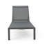 Chaise longue d'extérieur en filet