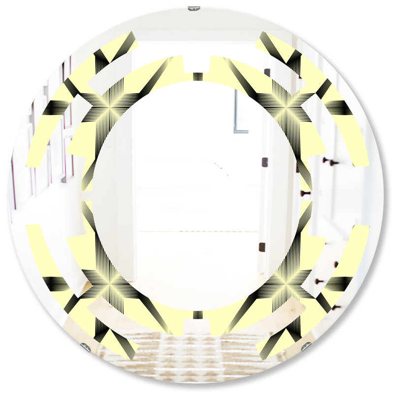 Miroir mural sans cadre Space, 31,5 po x 31,5 po