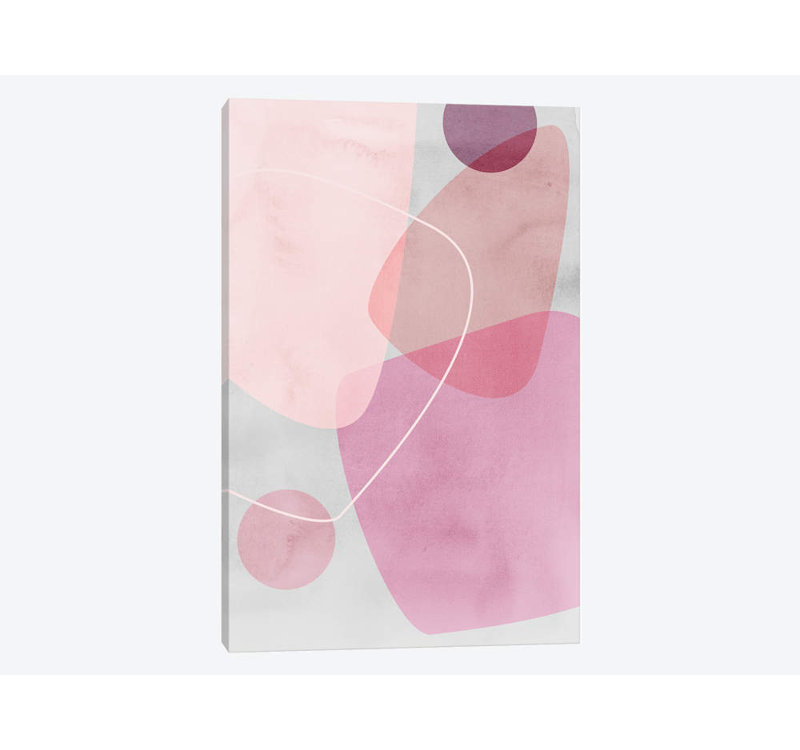 «Graphic CL.G», reproduction d'impression sur toile tendue, H 60 po x l 40po x P 1,5 po, Toile tendue, Pas de tapis