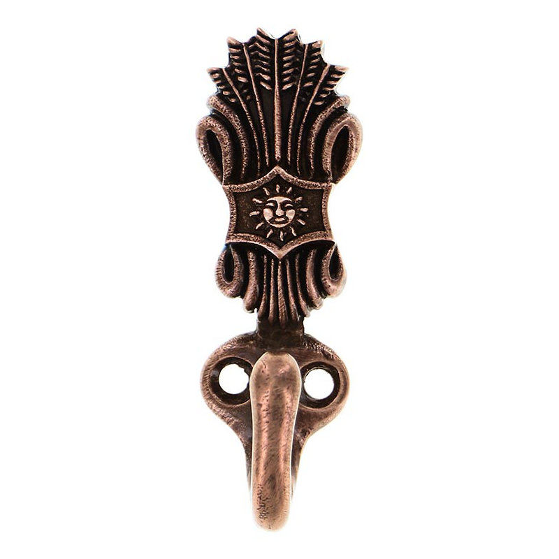 Sforza Wall Hook, Antique Copper