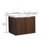 Armoire de salle de bain avec lavabo, portes à fermeture en douceur, fixation flottante, 24 po pour petite salle de bain, 24 po x 18 po