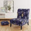 Royal Ragdolls - Fauteuil de chambre rembourré Boho, fauteuil d'appoint à motif cachemire