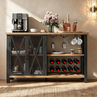 Bluffton 47.24 " L Bar Cabinet