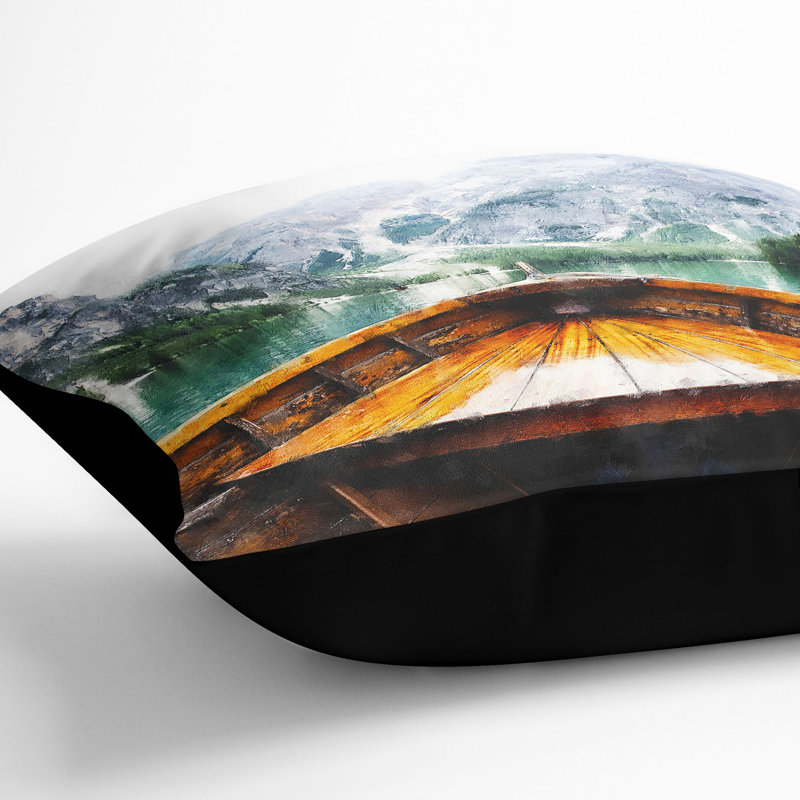 Square Cushion, 40cm H x 40cm W x 15cm D, Black