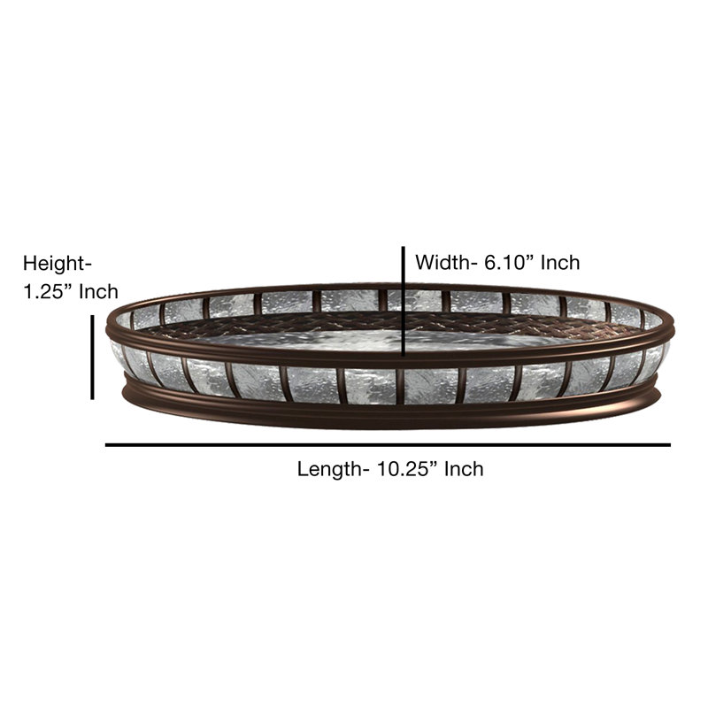 Plateau pour accessoires de salle de bain Ice