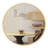 Bhagwanaram Aluminum Framed Round Wall Mirror-1128057860-1158334897