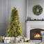 Tiffany Green Fir Artificial Christmas Tree with Clear Lights with Stand-1987196294