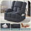 Fauteuil inclinable à bascule surdimensionné pour adultes de salon