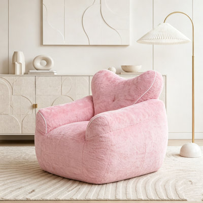 Bean Bag Chair, Faux Fur Beanbag Chair