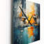 Horloge murale «Green Orange»-99631841