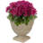 Darcy 16" x 16" x 13" Round Polyresin Urn Outdoor Planter Pot-505930663-505930665
