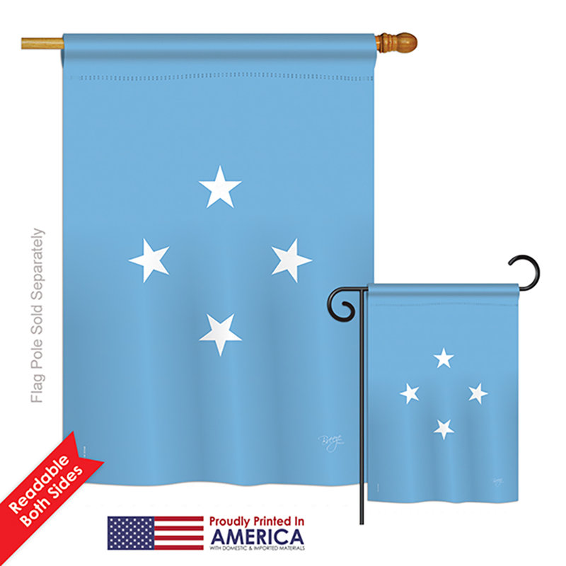 Double Sided Polyester Flag Set