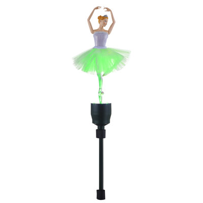 Magic of Christmas 12.5" Animated Fiber-Optic Ballerina Tree Topper