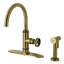 Kingston Brass Ostro Single-Handle Deck Mount Kitchen Faucet-105627317