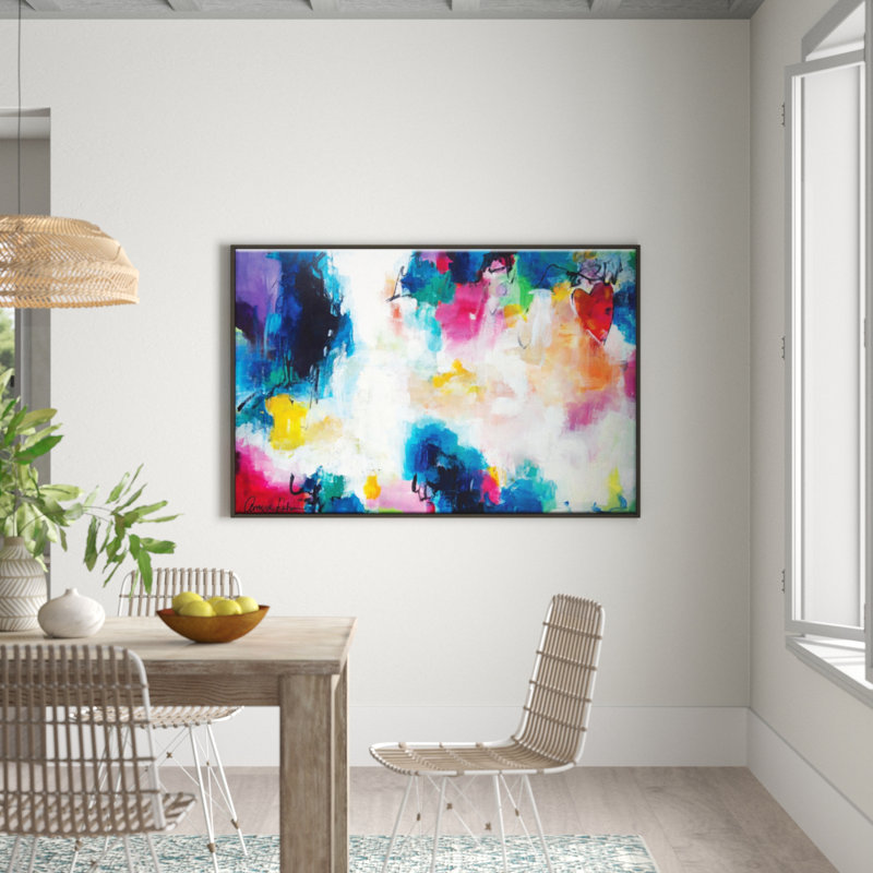 Amira Rahim - Print on Canvas, Black, 102cm H x 152cm W