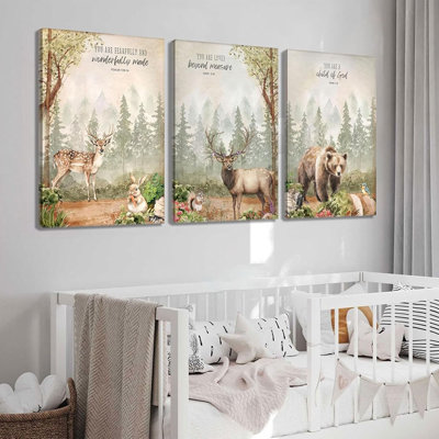 3 Piece Wrapped Canvas Print