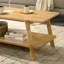 Ensemble de 3 tables basses, 2 tables basses et 2 tables de bout, finition chêne naturel-131261835-131261838