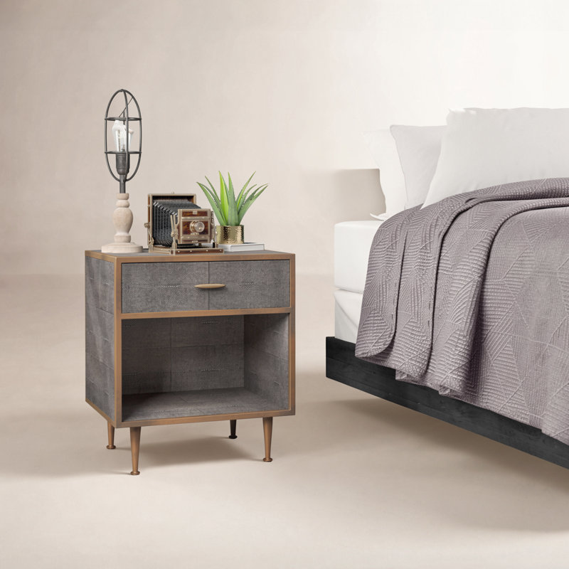 Shagreen 1 - Drawer Nightstand