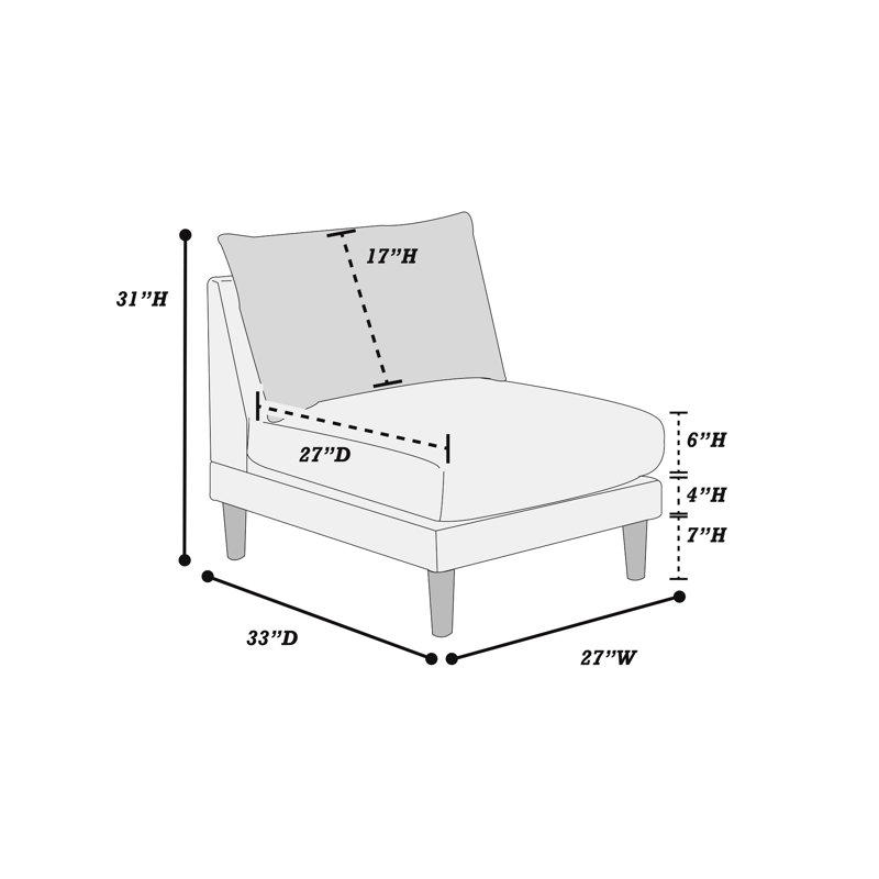 Mobilier de salon rosé, modulaire 5 pièces avec et chaise, modulaire en tissu, coussins inclus, Rose