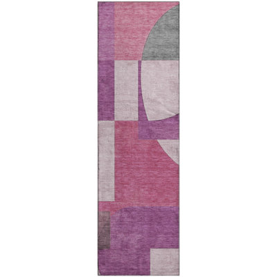 Premium Machine Washable Mehara AMF1692 Mid Century Rug