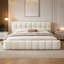 Upholstered Double Bed with Unique Mattress Design-1217427849-1219028952