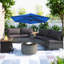 Alyvia 300 cm W X 300 cm D Hexagonal Cantilever Parasol-1998172659-1998172652