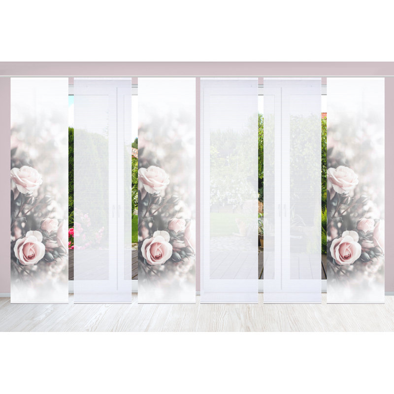Semi Sheer Sliding Panel