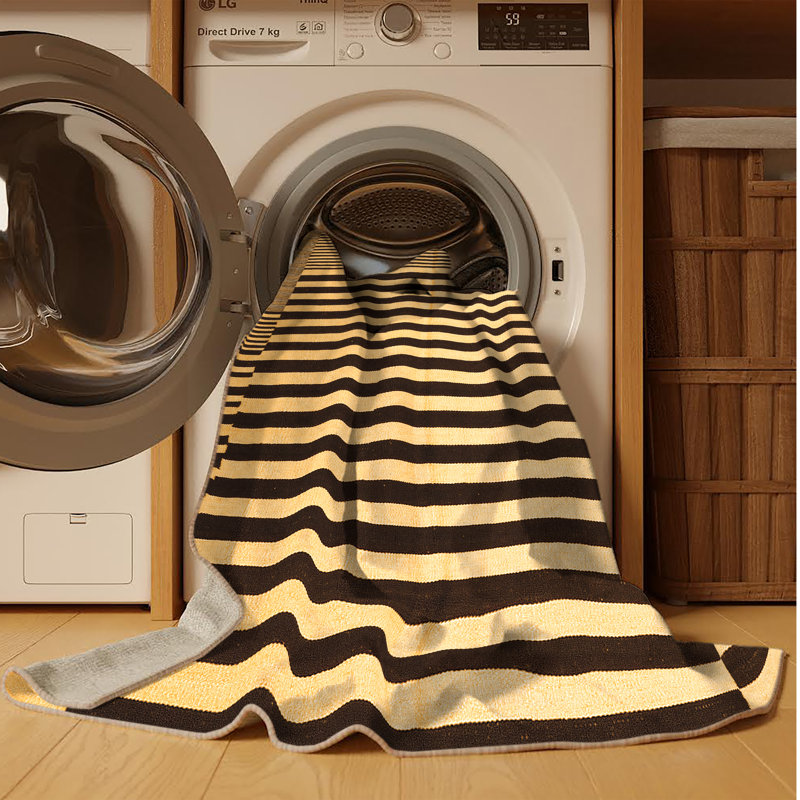 Smitty Performance Striped Indoor Rug, Rectangle 2' x 3'