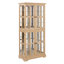 Vitrine antique Timeless avec ampoule E26 et étagère réglable