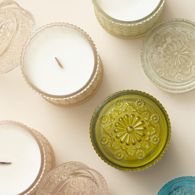 Fir & Cedarwood Scented Jar Candle