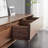 Solid Wood 94.48'' W Storage Credenza